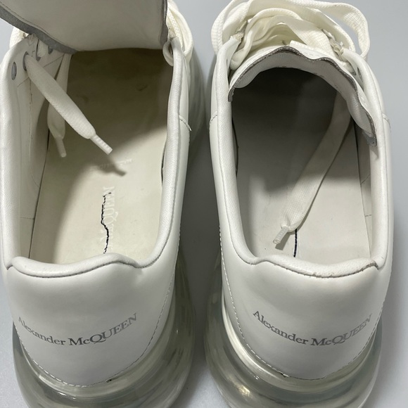 Alexander McQueen Transparent Sole Oversized Sneakers Mens EU 42/ US 9 $750. - Picture 8 of 16